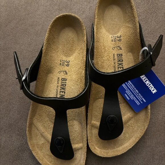 Birkenstock Gizeh Sandals Black - Picture 2 of 2